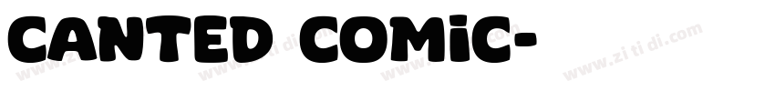 Canted Comic字体转换